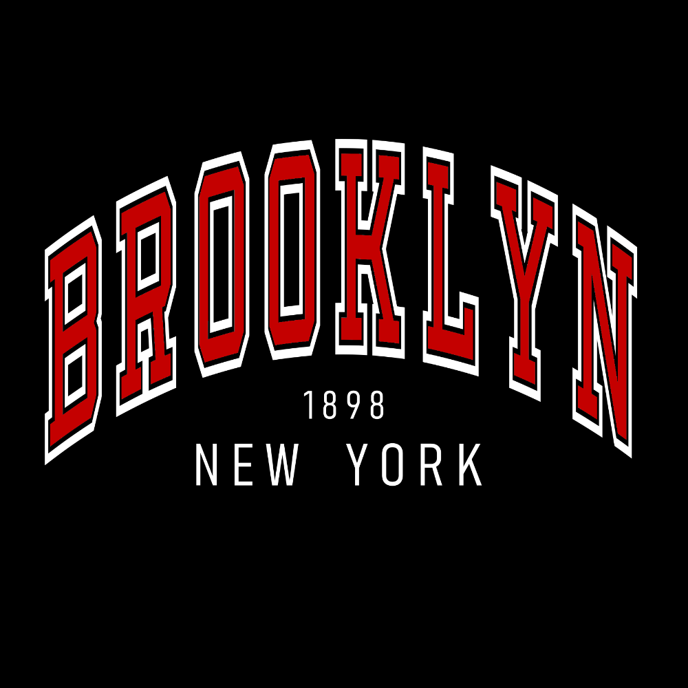 TEKNINEN T-PAITA BROOKLYN 1898 NEW YORK (2806)