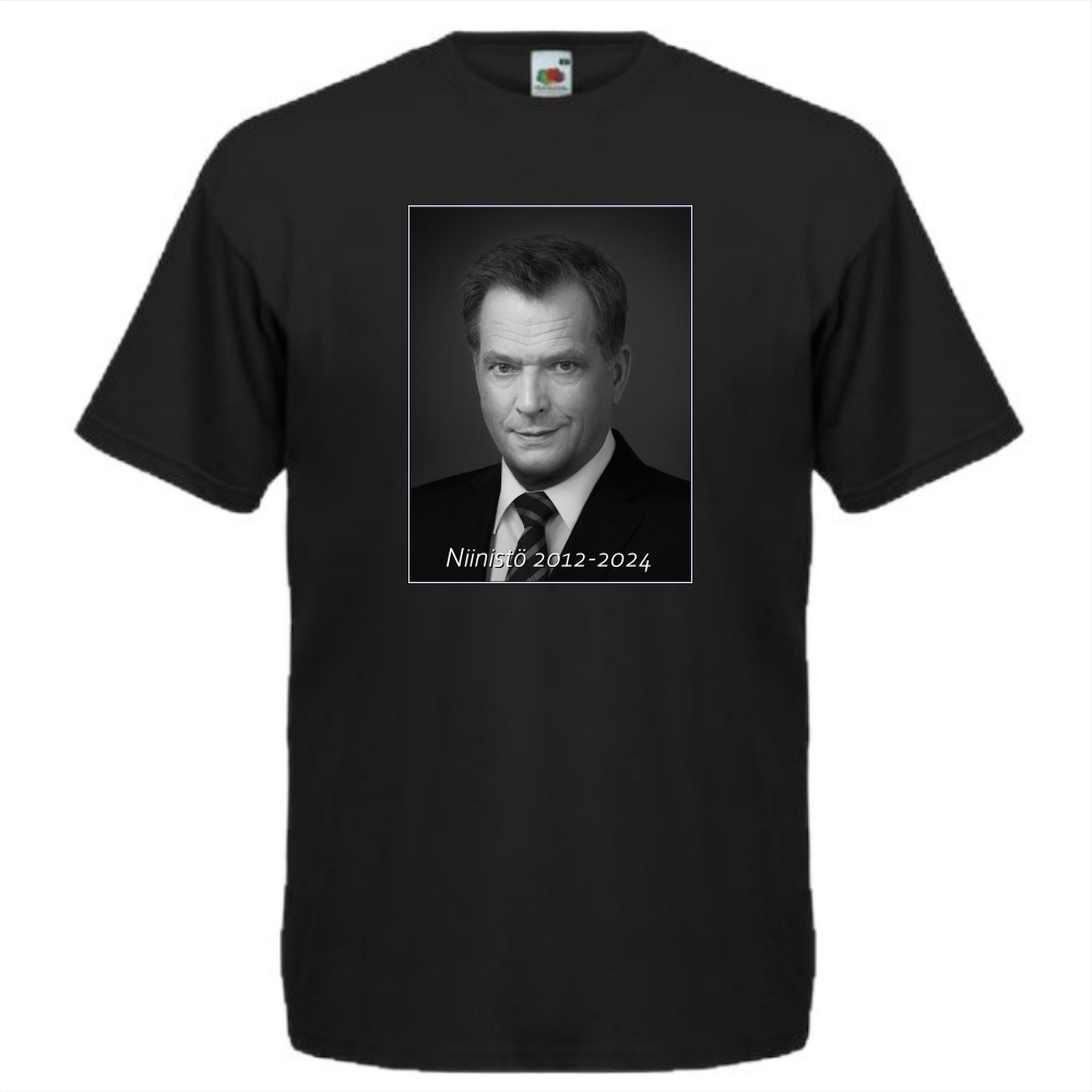 T-PAITA - PRESIDENTTI NIINISTÖ 2012-2024