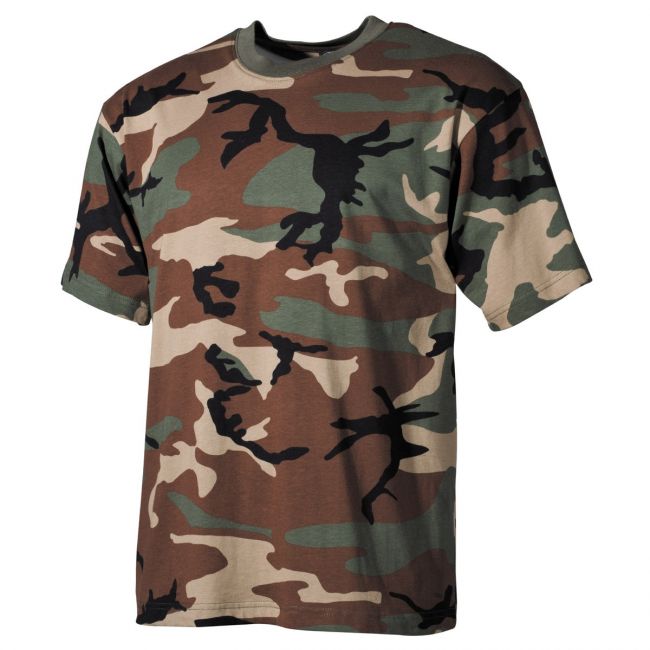 ARMY T-PAITA - WOODLAND CAMO (00103T)