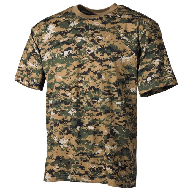 ARMY T-PAITA - DIGITAL WOODLAND (00104C)