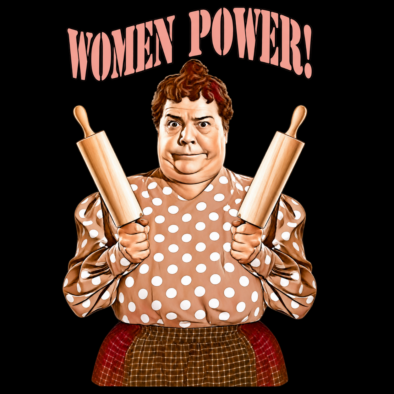 NAISTEN T-PAITA WOMEN POWER (JUSTIINA) 00 725