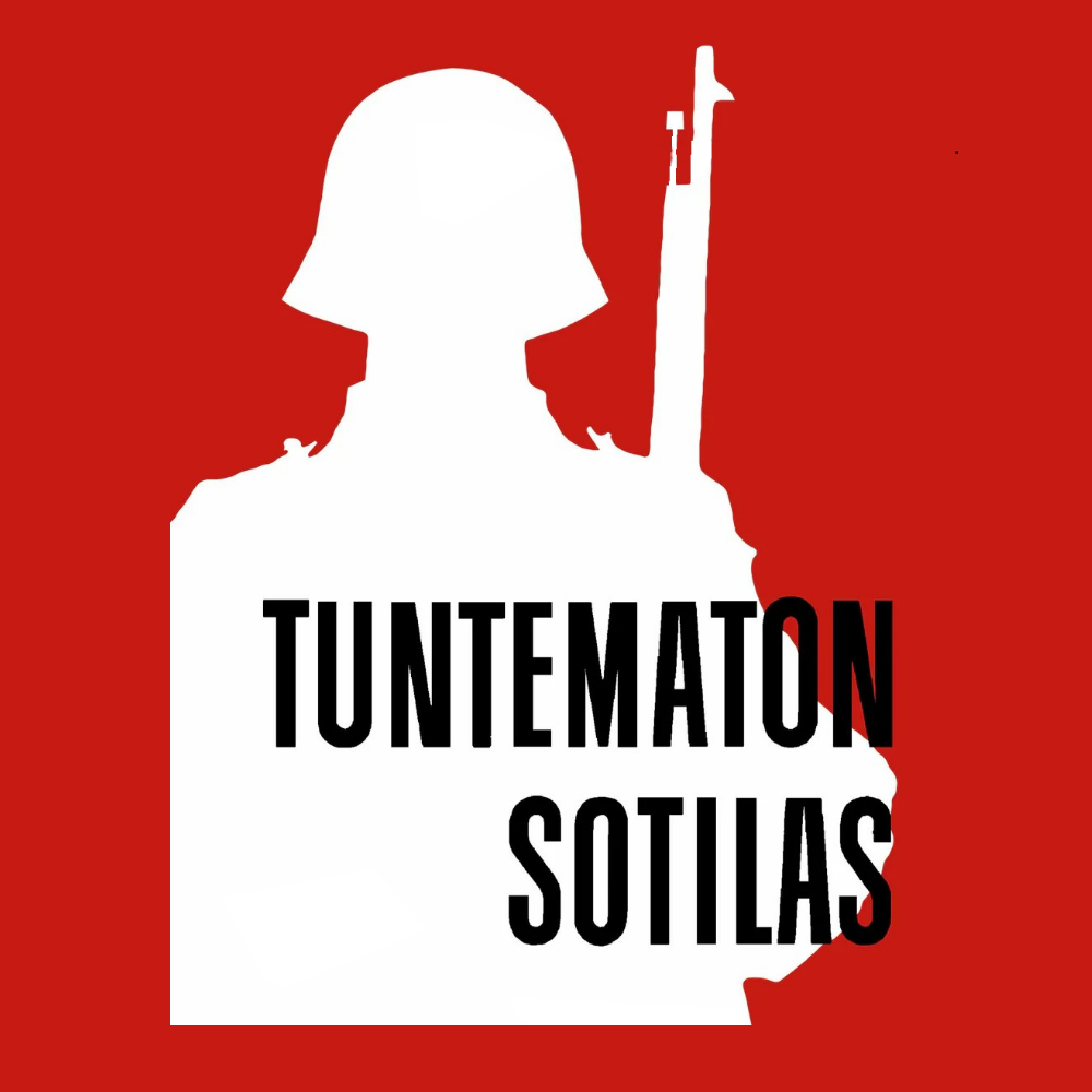 T-PAITA - TUNTEMATON SOTILAS punainen (00 415a)