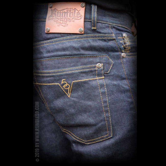Farkut - Raw Denim - Blue Burning Blacktop - Rumble59