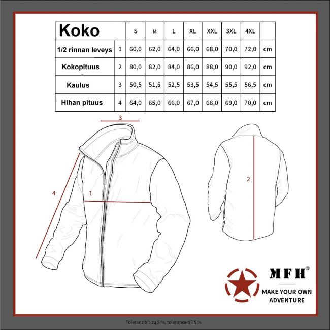 US FIELD JACKET M-65 - MAIHARITAKKI (musta) M.F.H