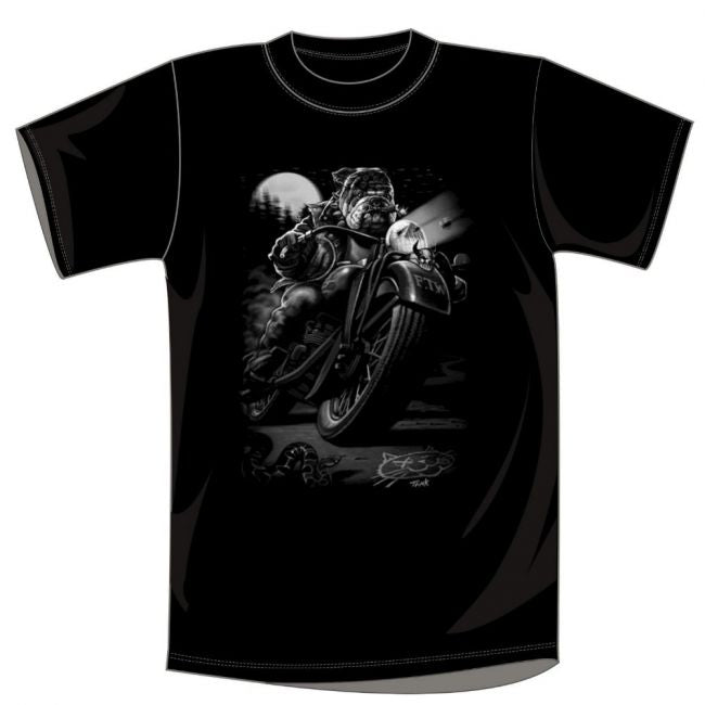 T-PAITA - CATS SUCK BIKER (544A)