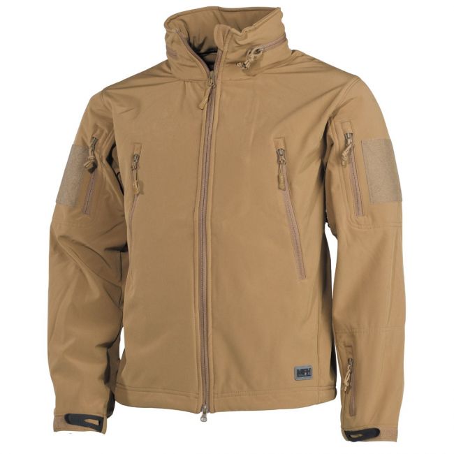 SOFTSHELL TAKKI "SCORPION" COYOTE TAN