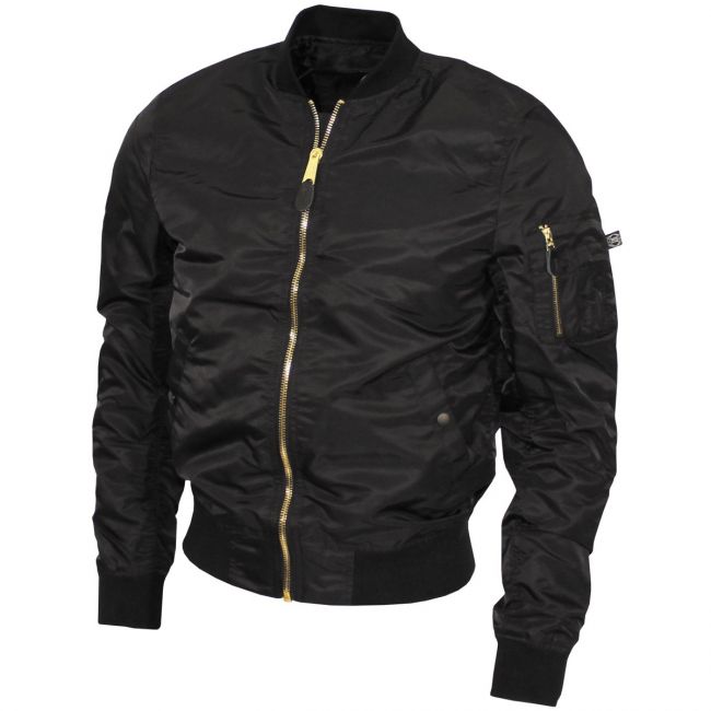 US Airforce Jacket, MA1, black