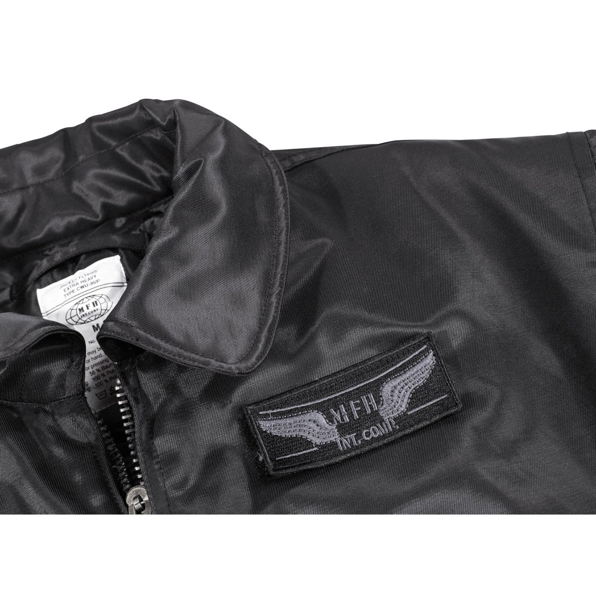 TAKKI - US CWU Flight Jacket Heavy - musta