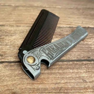 PULLONAVAAJA/KAMPA - Folding comb Greaser's Finest