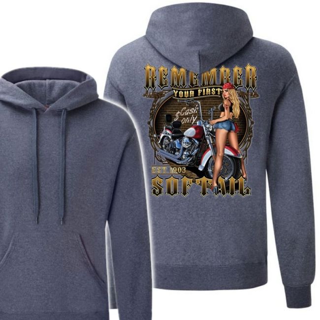 CLASSIC HUPPARI Heather Navy - 1903 SOFTAIL (1074T)