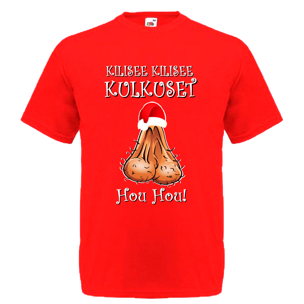JOULUPAITA - KILISEE KILISEE KULKUSET PUNAINEN (00 2589)