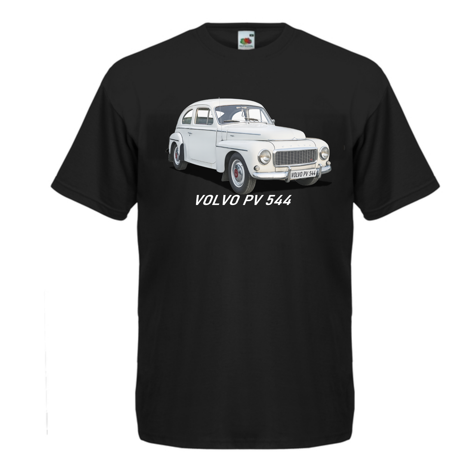 T-PAITA MUSTA - VOLVO PV 544 (00 2251a)