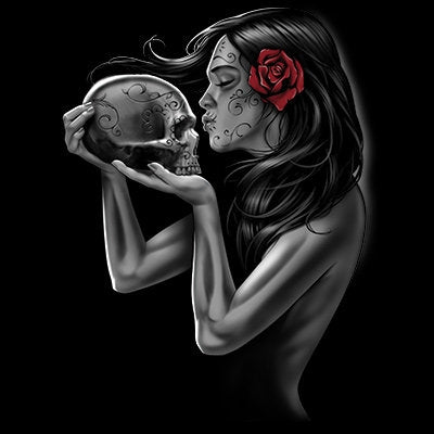 DAY OF THE DEAD KISS (1017)