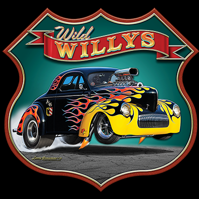 WILD WILLYS SHIELD (1077)