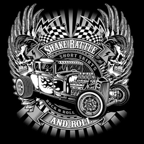 CLASSIC HUPPARI MUSTA - SHAKE RATTLE AND ROLL (1088)