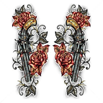 HIHAPAINATUS: GUNS & ROSES SLEEVES (1096)