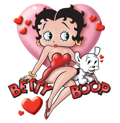 BETTY BOOP HEART (1098)