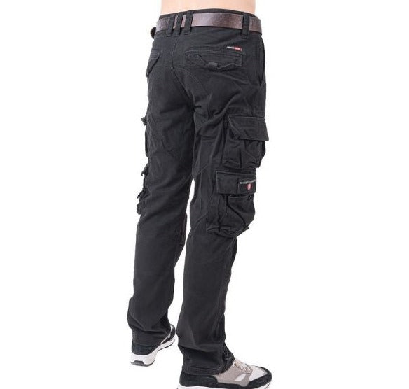 THOR STEINAR - Cargohose Ken - musta - pituus 34