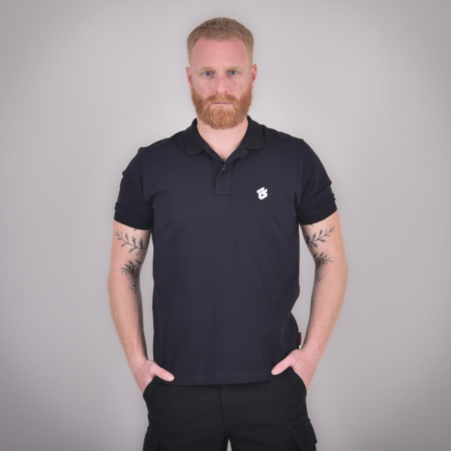 THOR STEINAR - Pikeepaita musta - Polo Skull