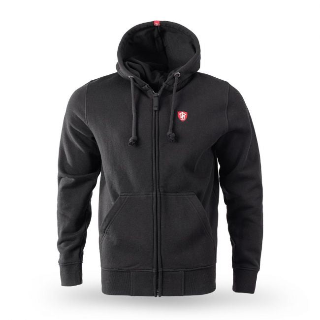 THOR STEINAR - Hooded jacket Nordrevik - vetoketjuhuppari musta