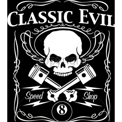 CLASSIC EVIL SPEED SHOP (1068)