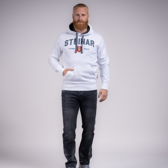THOR STEINAR Huppari - Hoodie UT - valkoinen