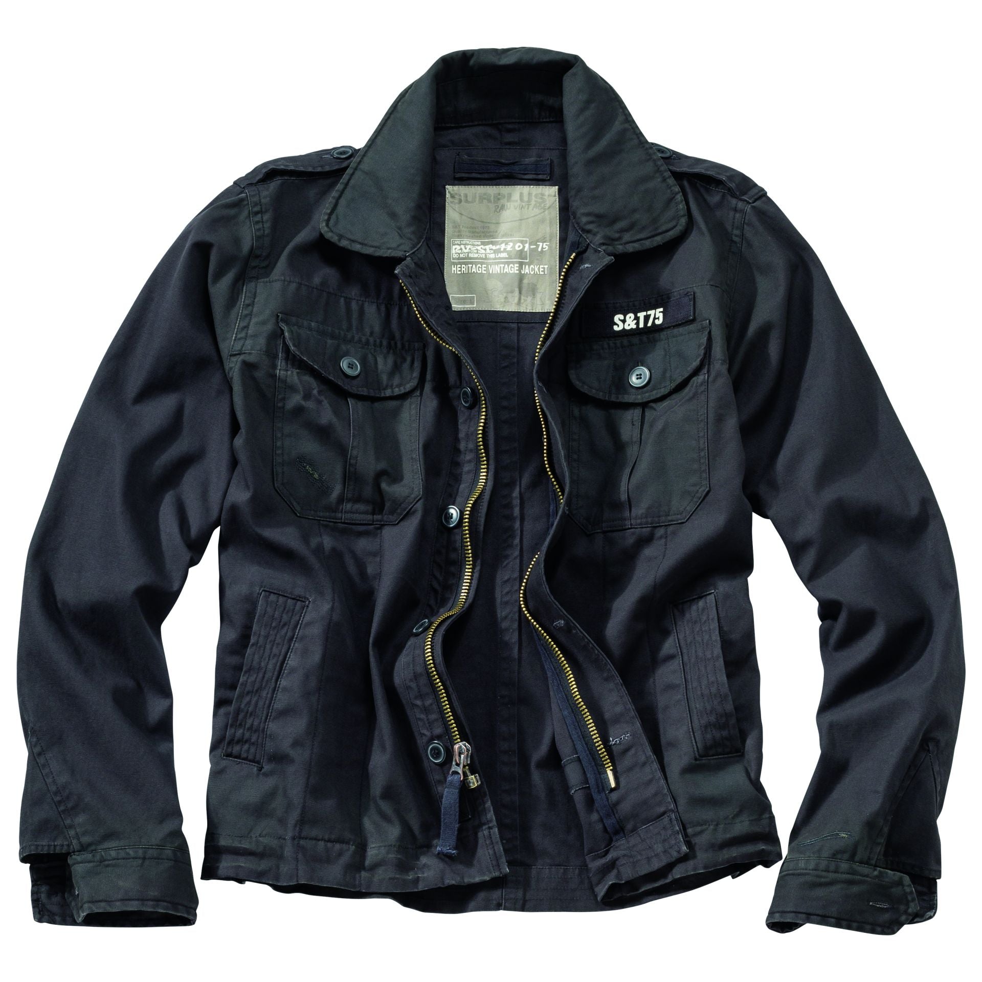 MAIHARITAKKI Heritage vintage jacket musta