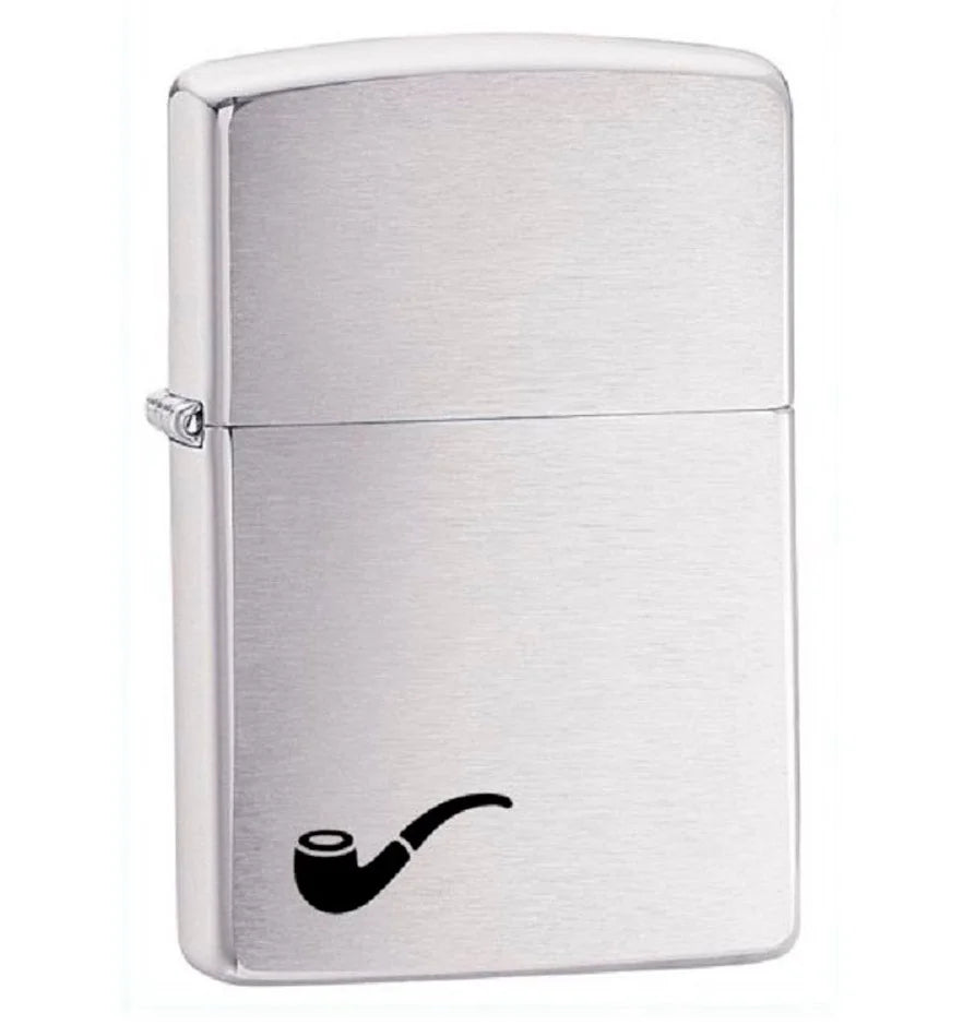 Zippo 200PL – piippusytytin harjattu kromi