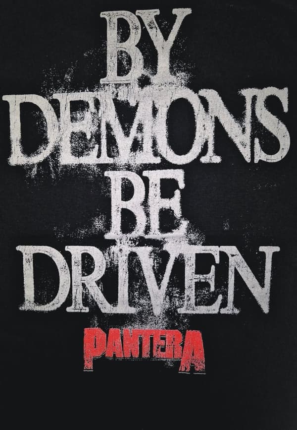 T-PAITA musta - Pantera By Demon Be Driven