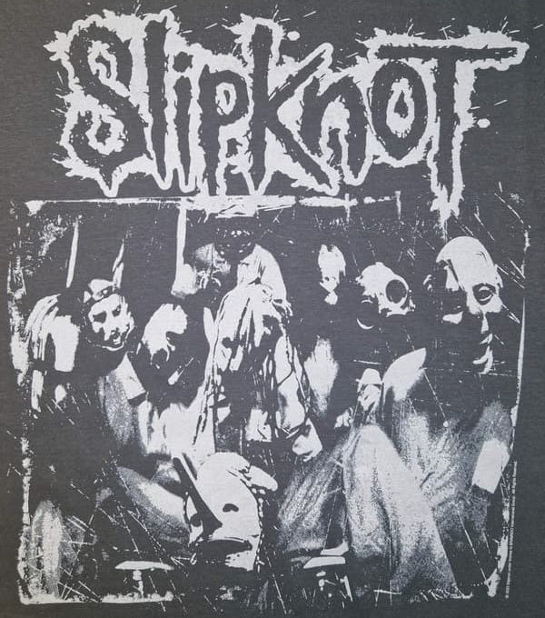 T-PAITA harmaa - Slipknot Albums Platte