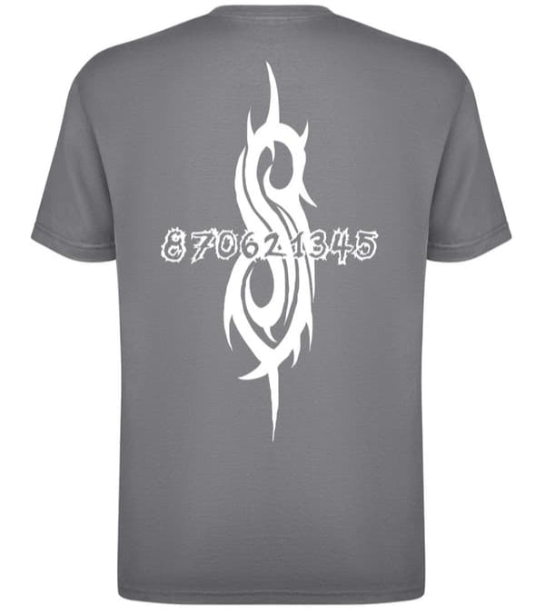 T-PAITA harmaa - Slipknot Albums Platte