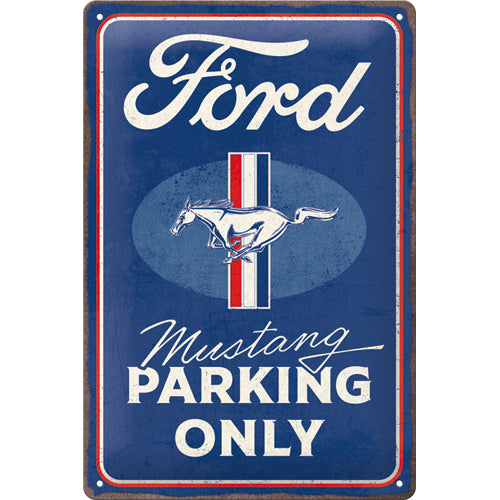 Kilpi 20x30 Ford Mustang - Parking Only