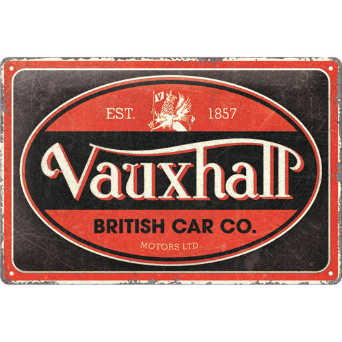 20x30 Vauxhall - Vintage Oval