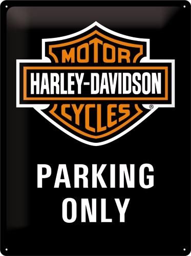 Kilpi 30x40 Harley-Davidson Parking Only