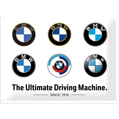 Kilpi 30x40 BMW - Logo Evolution