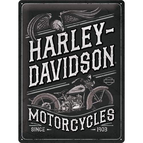 Kilpi 30x40 Harley-Davidson - Motorcycles Eagle