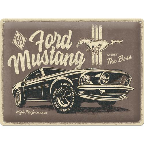 Kilpi 30x40 Ford Mustang - The Boss