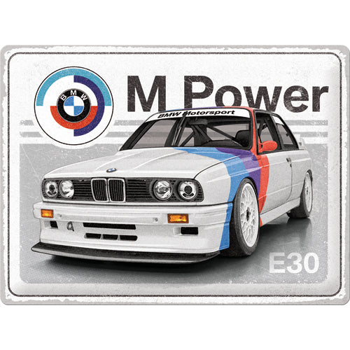 Kilpi 30x40 BMW Motorsport - M Power E30