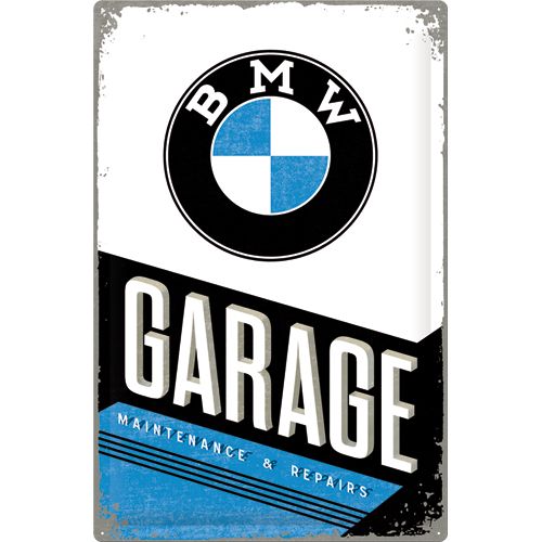 Kilpi 40x60 BMW Garage