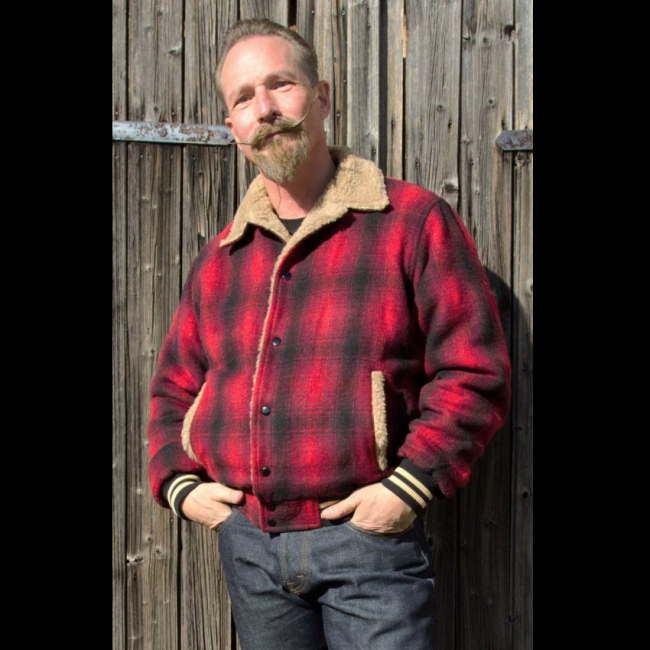 RUMBLE59 - Michigan baseball jacket