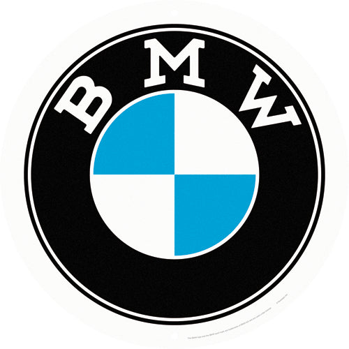 Kilpi pyöreä BMW - Logo