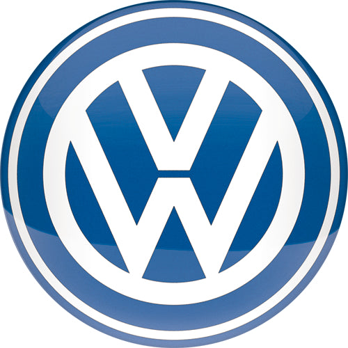 Kilpi pyöreä VW - Logo