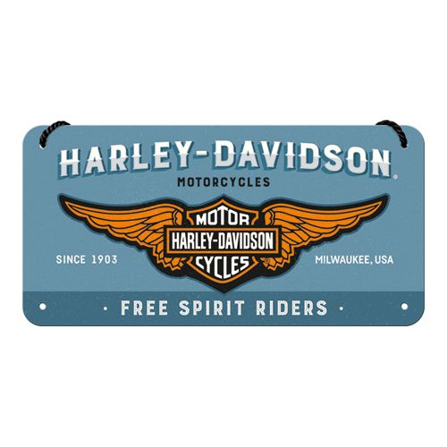 Kilpi 10x20 Harley-Davidson logo