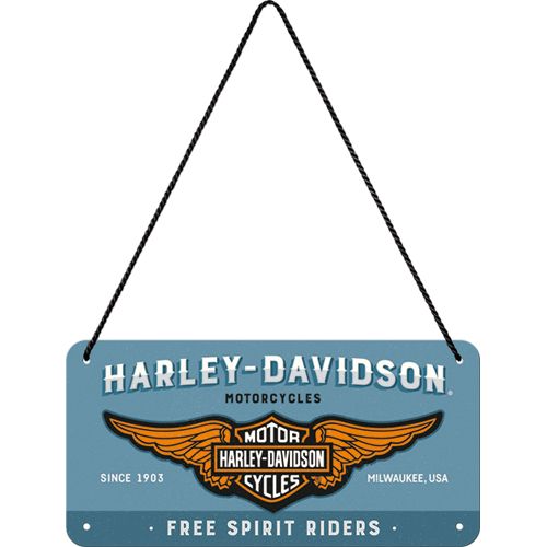 Kilpi 10x20 Harley-Davidson logo