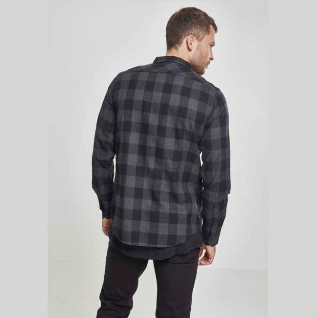 KAULUSPAITA - Checked Flanell Shirt CHA - URBAN CLASSICS