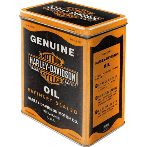 Säilytyspurkki L Harley-Davidson - Genuine Oil