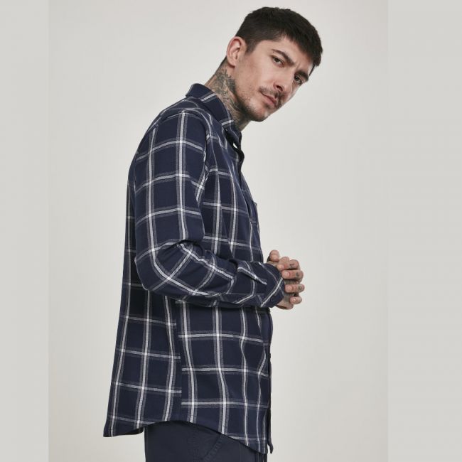 KAULUSPAITA - Basic Check Shirt - URBAN CLASSICS