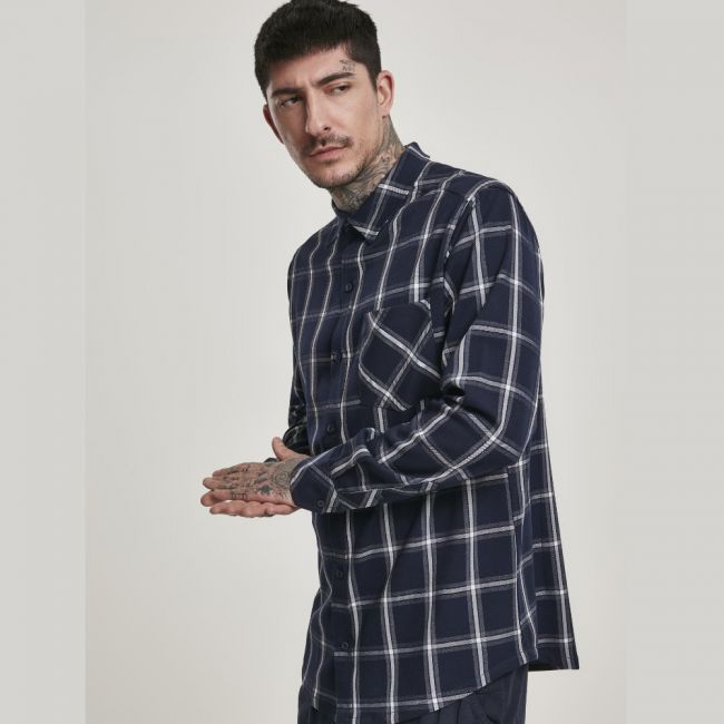 KAULUSPAITA - Basic Check Shirt - URBAN CLASSICS