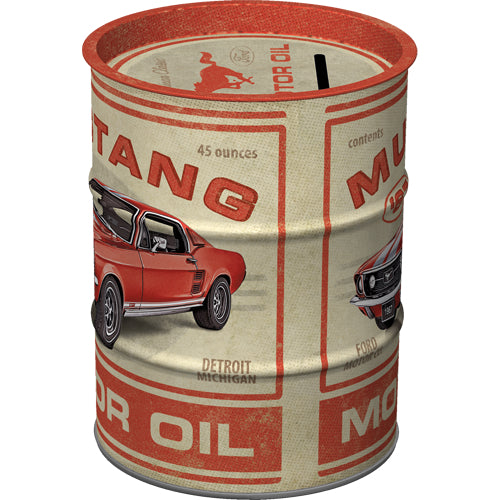 Säästölipas (tynnyri) Ford Mustang - GT 1967 Motor Oil