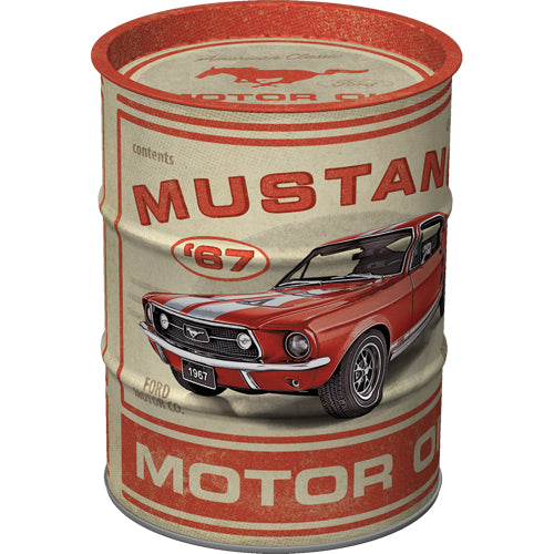 Säästölipas (tynnyri) Ford Mustang - GT 1967 Motor Oil